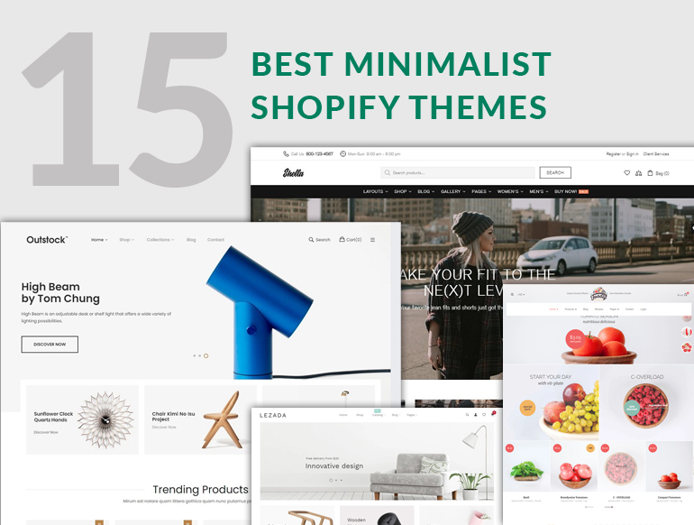 15 Best Minimal Shopify Themes for Online Businesses 2022