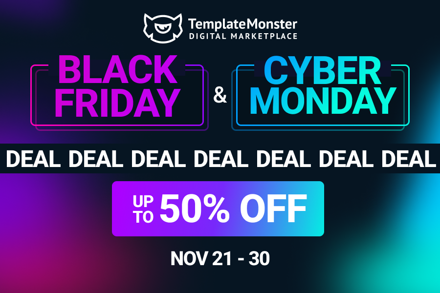 TemplateMonster Black Friday From BZOTech: Exclusive Deals to Save up to 50%!