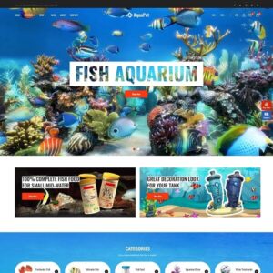 Responsive Fish Shop Magento 2 Theme & Template