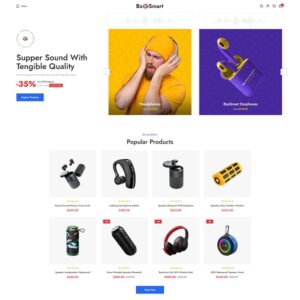 Responsive Headphone & Speaker Store Magento 2 Theme