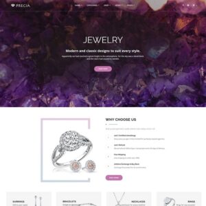 Responsive Beautify Jewelry Magento 2 Theme