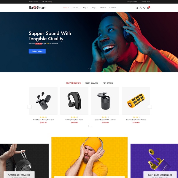 Responsive Electronics Magento 2 Theme