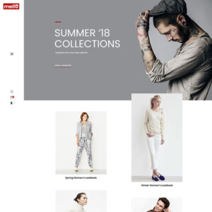 Responsive Lookbook Style eCommerce Magento Theme