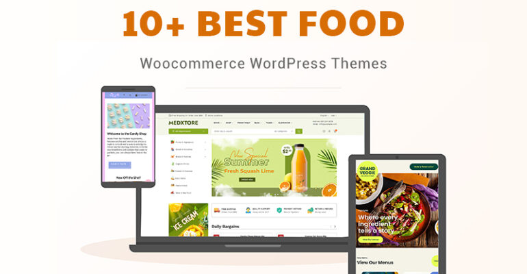 10+ Food Woocommerce WordPress Themes