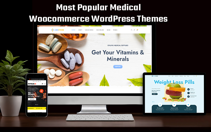 9+ Most Popular Medical Woocommerce WordPress Themes