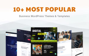 10+ Most Popular and Best Business WordPress Themes & Templates