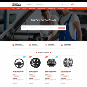 BzoParts - Responsive Auto Parts Magento Theme | Equipment, Accessories