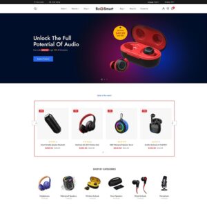 Responsive Headphone Magento 2 Theme