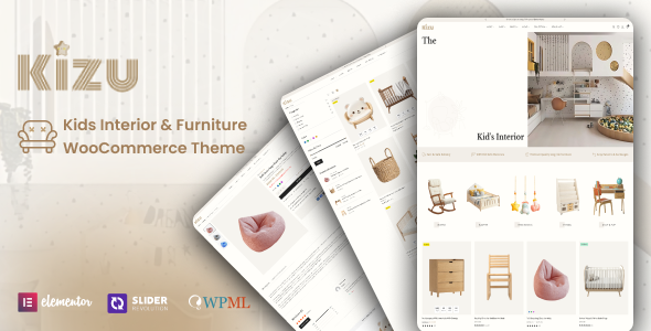 Kizu – Free Furniture & Interior WooCommerce Theme
