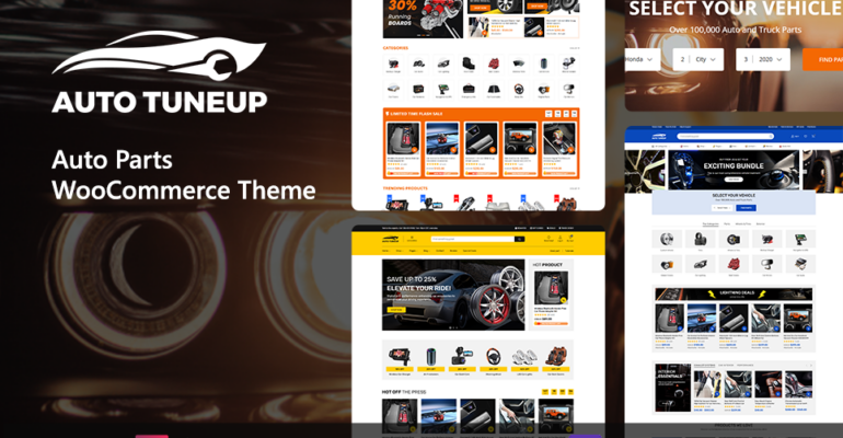 TuneUp – Free Auto Parts WooCommerce Theme