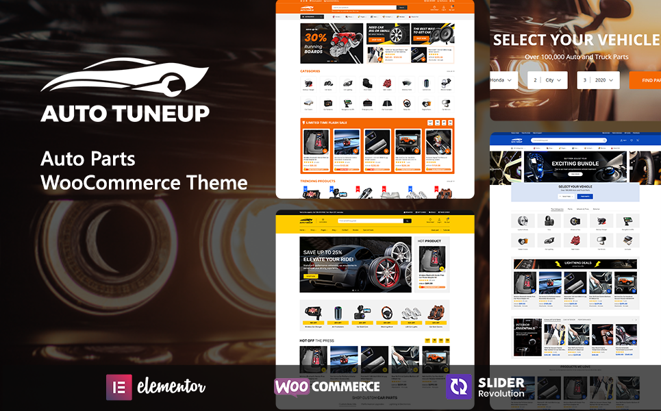 TuneUp – Free Auto Parts WooCommerce Theme